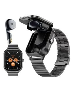 Smartwatch with Earbuds Smart Watch TWS Wireless Bluetooth Headset Health Monitor Fitness Tracker Bluetooth Call Music Player
