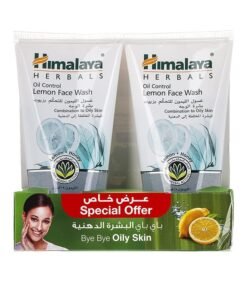 Himalaya Pack Of 2 Face Wash Oil Control Lemon 150ml