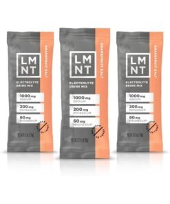 LMNT Zero-Sugar Electrolyte Drink Mix – Grapefruit Salt Flavor – 30 Sticks | Keto & Paleo Friendly | No Sugar, No Fillers | Hydration Powder for Energy, Performance, & Recovery