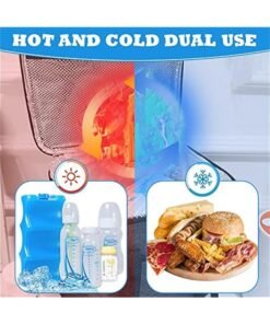 Gonice Breast Milk Cooler Bag With Ice Pack, Grey - Image 3
