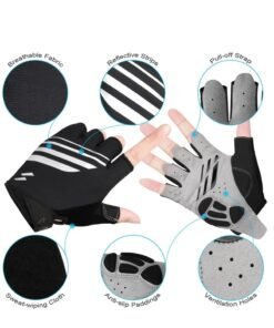 SYOSI Cycling Gloves, Bike Gloves for Men/Women, with 5MM Gel Pad Anti Slip Bicycle Gloves Road Bike Gloves for MTB Cycling Motorcycle Gym Training Outdoor - Image 5