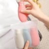 TS WITH TECHSUN Silicone Refillable Travel Bottles For Toiletries, Shampoo Hand Wash, Squeeze Bottles Container for Cream, Body Lotion Storage Leakproof Travel Accessories (60 ML)