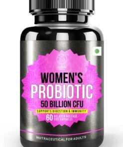 noble nature Probiotics for Women - PH Balance, Digestive, UT, & Feminine Health - 50 Billion CFU - 6 Unique Strains for Women - Organic Prebiotics, Cranberry Extract - 60 Delayed Release Veg Capsules