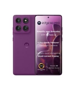 Motorola Edge 60 Pro 5G Dual SIM PANTONE Sparkling Grape 12GB+12GB RAM  512GB - Middle East Version