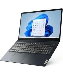 Lenovo IdeaPad 1  Laptop With 15.6-Inch Full HD Display, Celeron N4500 Processor/8GB RAM/512GB SSD/Intel UHD Graphics/Windows 11 Pro English/Arabic Abyss Blue