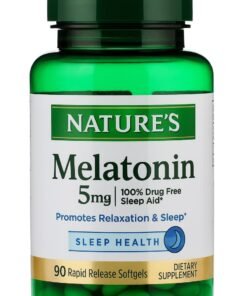 Nature's Melatonin 5mg Softgels 90 ea
