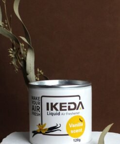 IKEDA Car Air Purifier | Non-electric | Car Air Fresheners | Liquid Air Fresheners with Vanilla Smell | Strong Perfume Air Freshener Car | Long Fragrance Car Accessories | Car Scents Air Fresheners for Home Office Van by Ikeda, 24/7 Air Purification