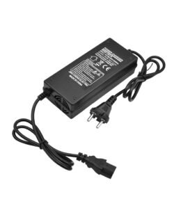 ELTRAZONE New Upgrade 36W Electric Scooter Battery Charger for Razor E100 E200 E300 E125 E150 E175 E500 PR200 E225 E325 MX350 MX400 ZR350 Pocket Mod Sports and Dirt Quad 3-Prong Inline(BLACK)