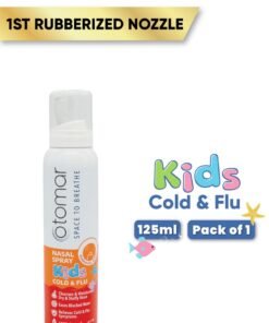 otomar Cold and Flu Kids Hypertonic Nasal Saline Spray 125 ml