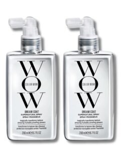 Color Wow Dream Coat Supernatural Spray, 200ml (Pack of 2) – Humidity-Proof Shine Hairspray for Sleek, Frizz-Free Hair