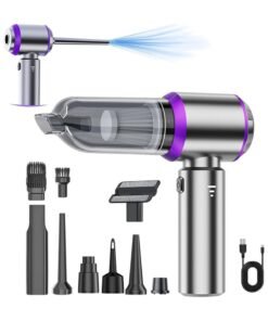Handheld Car Vacuum Cleaner Cordless，19000PA High Power Car Vacuum Cleaner and Air Duster, 3-in-1 Portable Mini Car Vacuum Cleaner, 120W High Power Hand Held Vacuum for Car, Home, Office, Pet