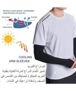 Lets slim UV Sun Protection Arm Sleeves, UPF 50 Sports Cooling Arm Compression Sleeves for Men Women Teenager，6pairs - Image 3