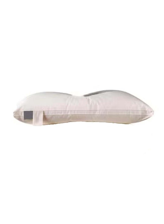 Huitich Set of 2 100% Cotton Pillows, 5-Star Hotel Quality, White, 48x74cm