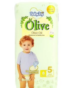 BabyJoy Olive Tape Diaper, Size 5, Junior, 14-23 Kg, Saving Pack, 8 Diapers