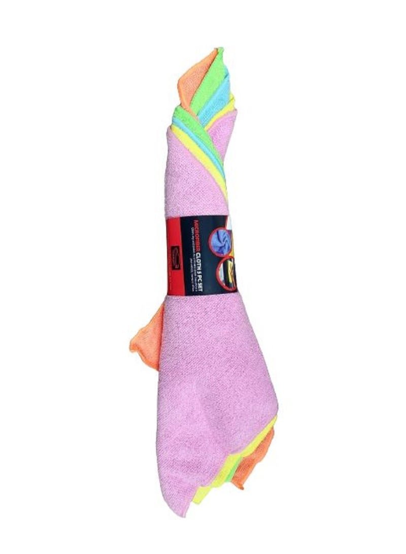 MAAGEN MICROFIBER CLOTH / 5PCS / ASSORTED