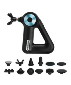 BORTONY Massage Gun Fascial Gun Muscle Massager Deep Tissue Percussion Massager Body Relax Pain Relief Electric Therapy Gun for Fitness Relaxer