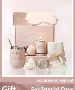 Arabest Birthday Gifts for Women, Relaxing Spa Gift Basket Set, Unique Gift Ideas for Women, Gifts for Mom Sister Best Friend Wife, Coworker Teacher Nurse Gifts for Women