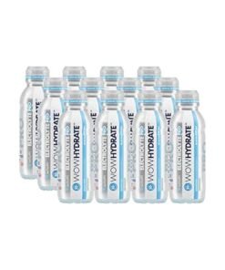 WOW Hydrate Electrolyte Pro Essential Vitamins Sugar-Free Low-Calorie Max Hydration 12 X 500Ml Blue Raspberry