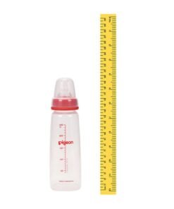 pigeon Slim Neck Plastic Bottle, White Cap, Ultra Soft Silicone Nipple, Anti Colic, BPA And BPS Free, 240ml - Assorted - Image 3