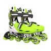 Yvolution Neon 2-in-1 Inline and Quad Combo Skates (Size 12J-2, Goteki Green)