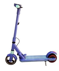 Crony JL019 Kids E-Scooter LED Display, 7-Inch Non-Flat Tires, Easy Folding Outdoor Fun Skateboard,24V/2.5AH,5-8km Range, 150W Motor, Pink - Perfect Gift for Children Electric Scooter, Lightweight & Portable, 2-3H Charging Time, 10-14KM/H Speed, Durable Aluminum Alloy Frame Up to 60kg Capacity, LED Lights, and Mobile Phone Holder for Convenience, Ideal for Ages 6-12, Comfortable Ride, Great for Short Commuting, Easy Storage, Includes 1-Year Motor Warranty, 3-Month Battery & Controller Warranty, Ideal for Fun Outdoor Adventures and Everyday Play,Blue
