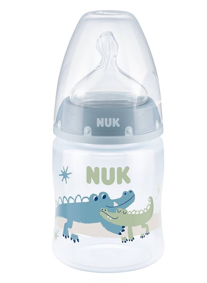 NUK First Choice+ Baby Siilcone Feeding Bottle 150 ML, 0 - 6 Months, Assorted - Image 2