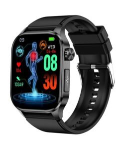 AROAQ Et580 Smart Watch, Durable Elegant Bluetooth Calling Smart Watch, Amoled Display Fitness Tracker Watch With Blood Pressure Blood Sugar Monitoring, (Vinyl)