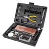 Professional Car Motorcycle Tire Repair Kit, Heavyduty Emergency Tire Repair Tools, Tubeless Tire Puncture Repair Kit Set