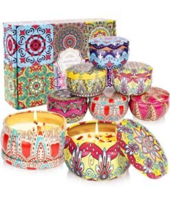 MOMENT 6 Pack Scented Candles Gift Set, Aromatherapy Candle, Candles For Home Scented, Ideal For Birthday, Christmas, Thanksgiving, Mother'S Day, Stress Relief Gifts For Women