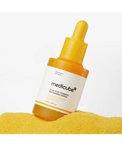 Medicube Kojic Acid Turmeric Clarifying & Balancing Capsule Serum (30ml) for Dark Spots & Uneven Skin Tone, Brightening Face Serum for Hyperpigmentation, Spot Correction & Radiant Glow, Lightweight Daily Formula