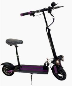 Winner Sky Electric Scooter E10 3 Lights Upgraded Version Battery 48 13Ah Motor 1200W Extra Smooth Purple