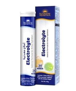 SUNSHINE NUTRITION Electrolyte 20 Tablets Isotonic Formula For Active Hydration