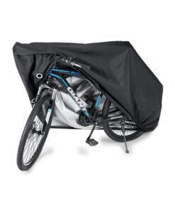 Bike Cover Outdoor Waterproof Bicycle Covers Rain Sun UV Dust Wind Proof with Lock Hole for Mountain Road Electric Bike XL