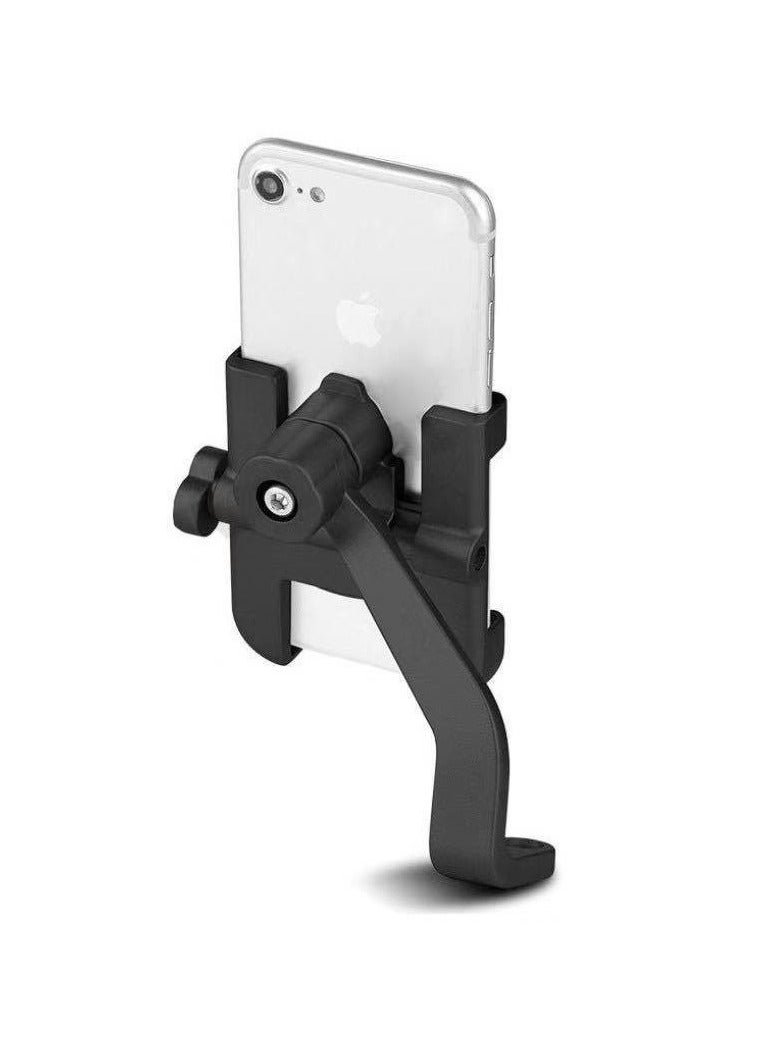 Bills Adjustable Handlebar Cell Phone Holder,Aluminium Bike Phone Mount, Universal Mobile Holder for Bike, Motorcycle Bicycle Handlebar Cradle, Bike Phone Holder Compatible with All Phones - Image 5