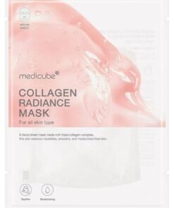 Medicube Collagen Lifting Mask with Triple Collagen Complex, Firming & Anti Aging Sheet Mask for Skin Elasticity & Wrinkle Care, Hydrating Moisturizing Face Mask with Allantoin, Dermatologist Tested Sensitive Skin Safe