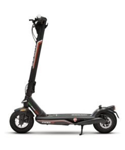 Ducati PRO-III Electric Scooter with Turn Signals, Quick Folding & Portable, Max Range 50Km, Powerful 350W Brushless Motor, 10" Pneumatic Tubeless Tires, Dedicated App & NFC Tag– Black