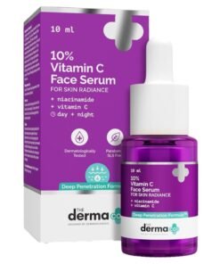The Derma Co 10% Vitamin C Face Serum with Vitamin C, 5% Niacinamide & Hyaluronic Acid 10ml