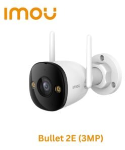 IMOU Bullet 2E 3MP Outdoor Wi-Fi IP Camera, 2.8mm Lens Options, Color Night Vision up to 30m, IP67 Weatherproof, Built-in Mic, Human Motion Detection, MicroSD up to 512GB, ONVIF Compatible, Imou Life App Compatible | IPC-K3DP-3H0WF