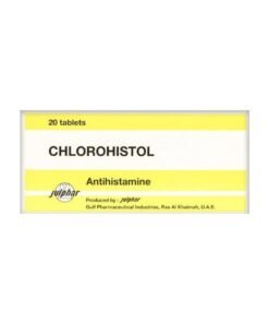 Julphar Chlorohistol Antihistamine Tablets - 20 Count