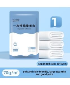 Disposable Bed Sheet Travel Four-piece Portable Hotel Supplies Disposable Bath Towel Dirty Bed Sheet Quilt Cover Suit-Color:Disposable Towel