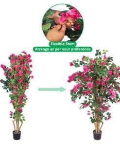 Artificial Bougainvillea Plant 1.6 Meters High - Image 4