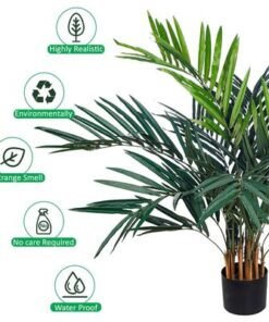 Artificial Kentia Palm Plant About 1.4 Meter High