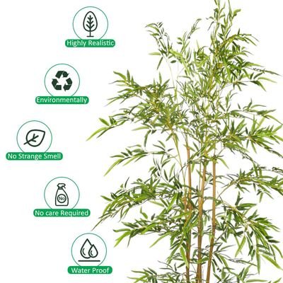 1.5m Artificial Bamboo Tree Realistic Plants