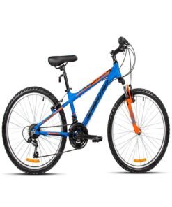 Spartan Galaxy Mountain Bicycle | 24 Inch Wheel Size | 21 Speed Shimano Gears |For Teens And Adults | Blue Color