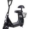 MYTOYS MT390 2025 Kids Electric Scooter With Seat Led Light On Handle And Deck, Bluetooth Speaker, Key Start,250W Brushless Motor Three Speed Modes 18Km/H Electric Scooter For Kids