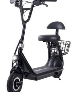 MYTOYS MT390 2025 Kids Electric Scooter With Seat Led Light On Handle And Deck, Bluetooth Speaker, Key Start,250W Brushless Motor Three Speed Modes 18Km/H Electric Scooter For Kids