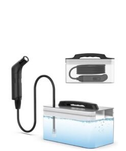 Albawadi Portable Shattaf Travel Bidet Sprayer for Hygiene Cleaning with 2.3L Water Container