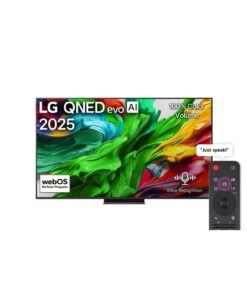 LG 55 inch LG Mini-LED QNED EVO AI QNED86 4K 144Hz Smart TV AI Magic remote  webOS25 2025 55QNED86A6A-AMAE Black