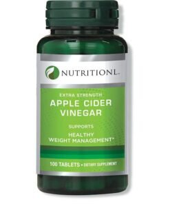 NUTRITIONL Apple Cider Ext Strength Vinegar Tablets  100'S