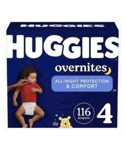 HUGGIES Overnites Nighttime Baby Diapers Size 4